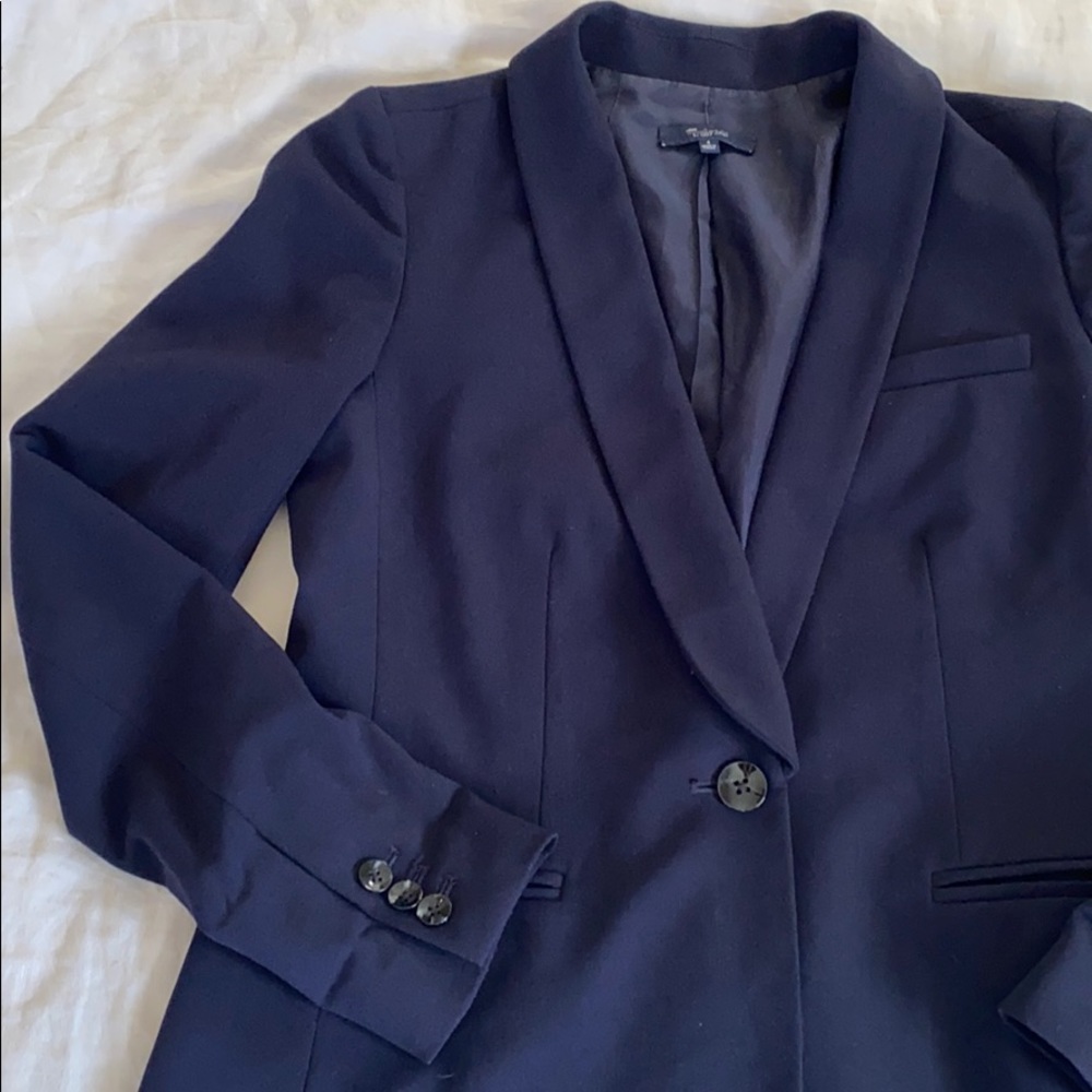 Madewell Navy Blazer 4